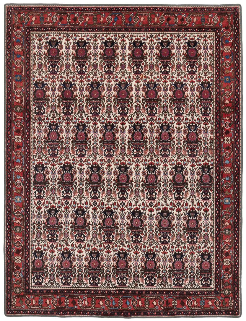 handgeknüpfter Orienteppich Abadeh aus Persien Maß 201x153 cm