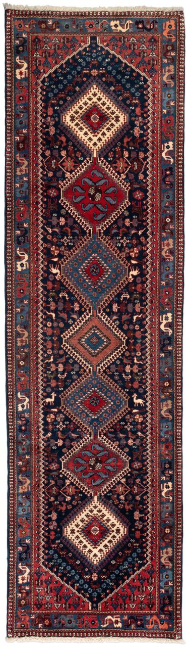handgeknüpfter Orienteppich Aliabad aus Persien Maß 288x83 cm