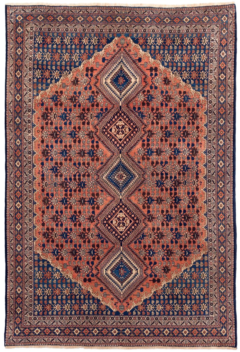 handgeknüpfter Orienteppich Aliabad aus Persien Maß 290x197 cm