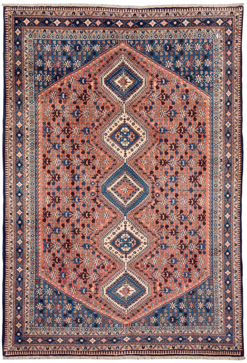 handgeknüpfter Orienteppich Aliabad aus Persien Maß 293x203 cm