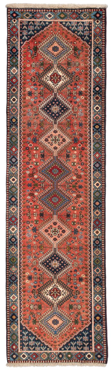 handgeknüpfter Orienteppich Aliabad aus Persien Maß 295x84 cm
