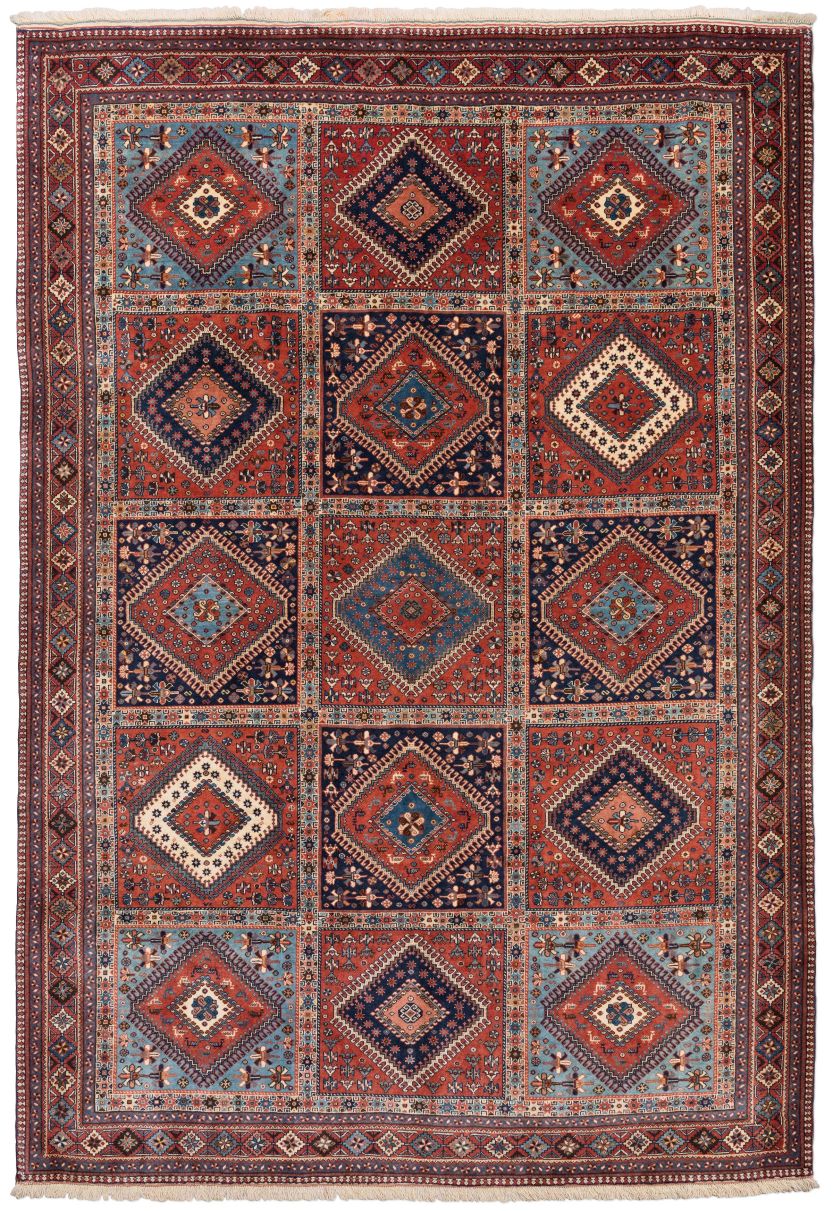 handgeknüpfter Orienteppich Aliabad aus Persien Maß 305x212 cm