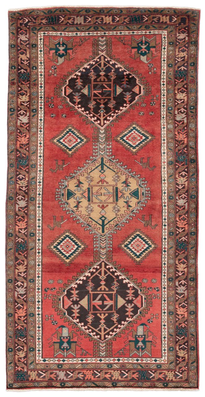 handgeknüpfter Orienteppich Ardebil aus Persien Maß 250x126 cm