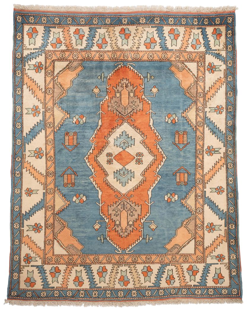 handgeknüpfter Orienteppich Azery aus Türkei Maß 264x215 cm