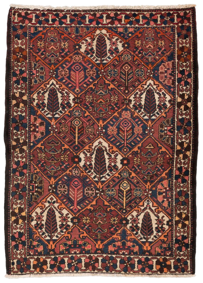 handgeknüpfter Orienteppich Bachtiar aus Persien Maß 156x114 cm