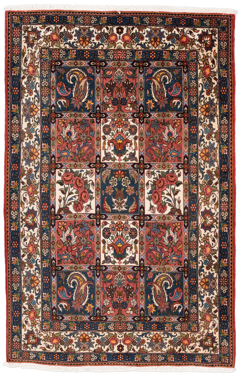 handgeknüpfter Orienteppich Bachtiar aus Persien Maß 208x135 cm