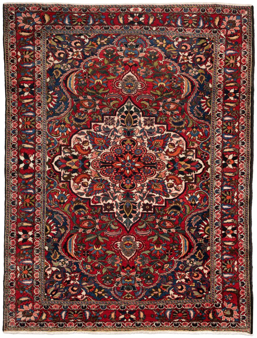 handgeknüpfter Orienteppich Bachtiar aus Persien Maß 214x165 cm