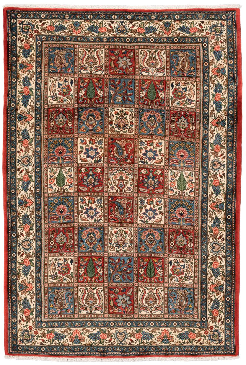 handgeknüpfter Orienteppich Bachtiar aus Persien Maß 245x168 cm