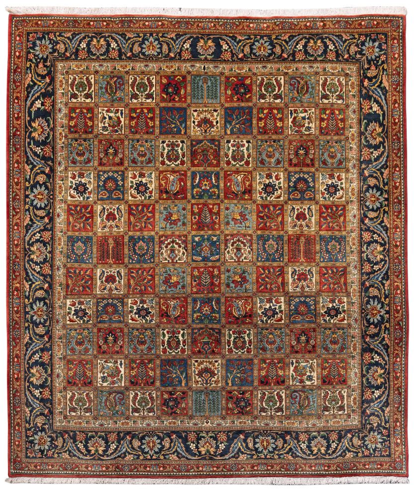 handgeknüpfter Orienteppich Bachtiar aus Persien Maß 300x257 cm