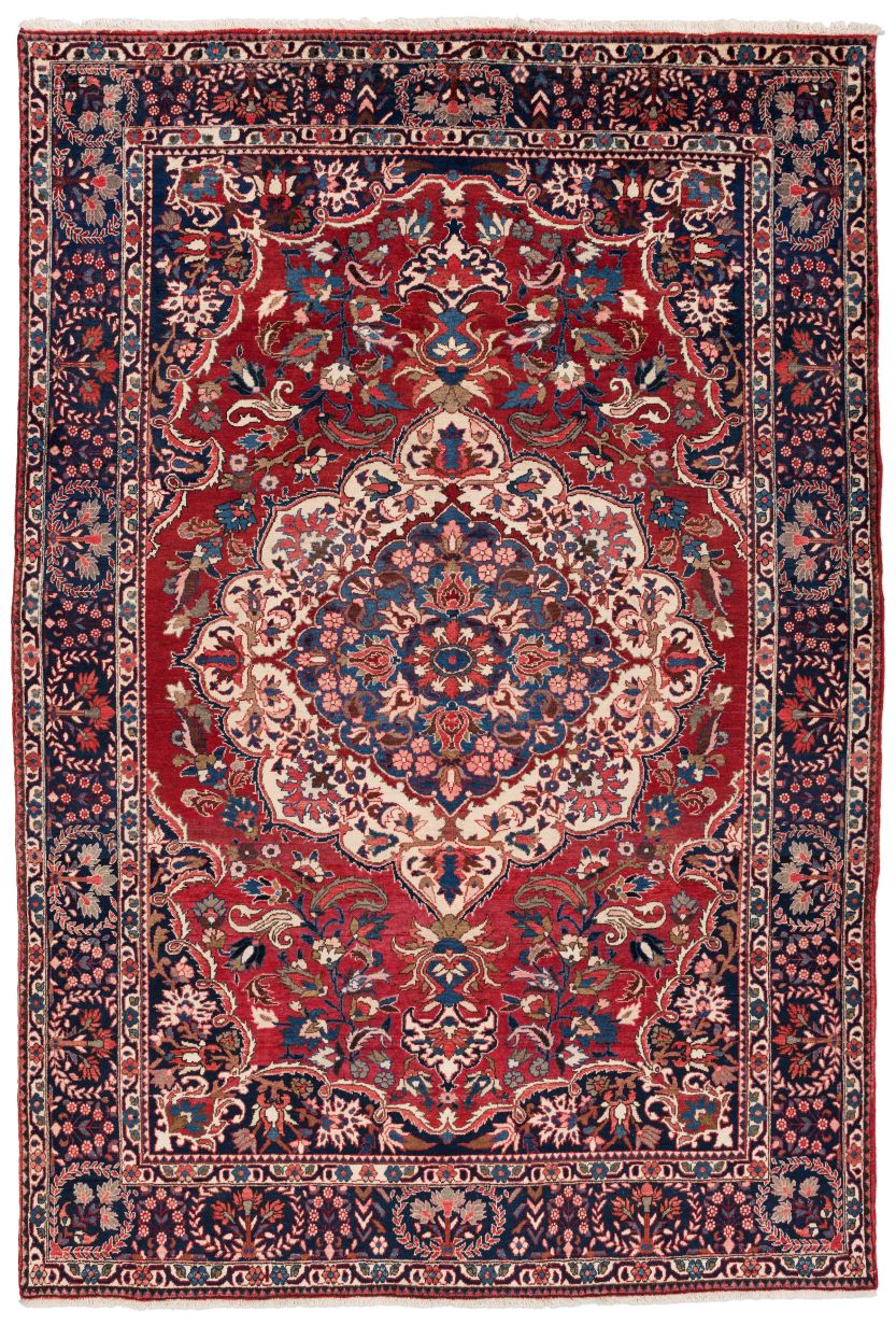 handgeknüpfter Orienteppich Bachtiar aus Persien Maß 312x214 cm