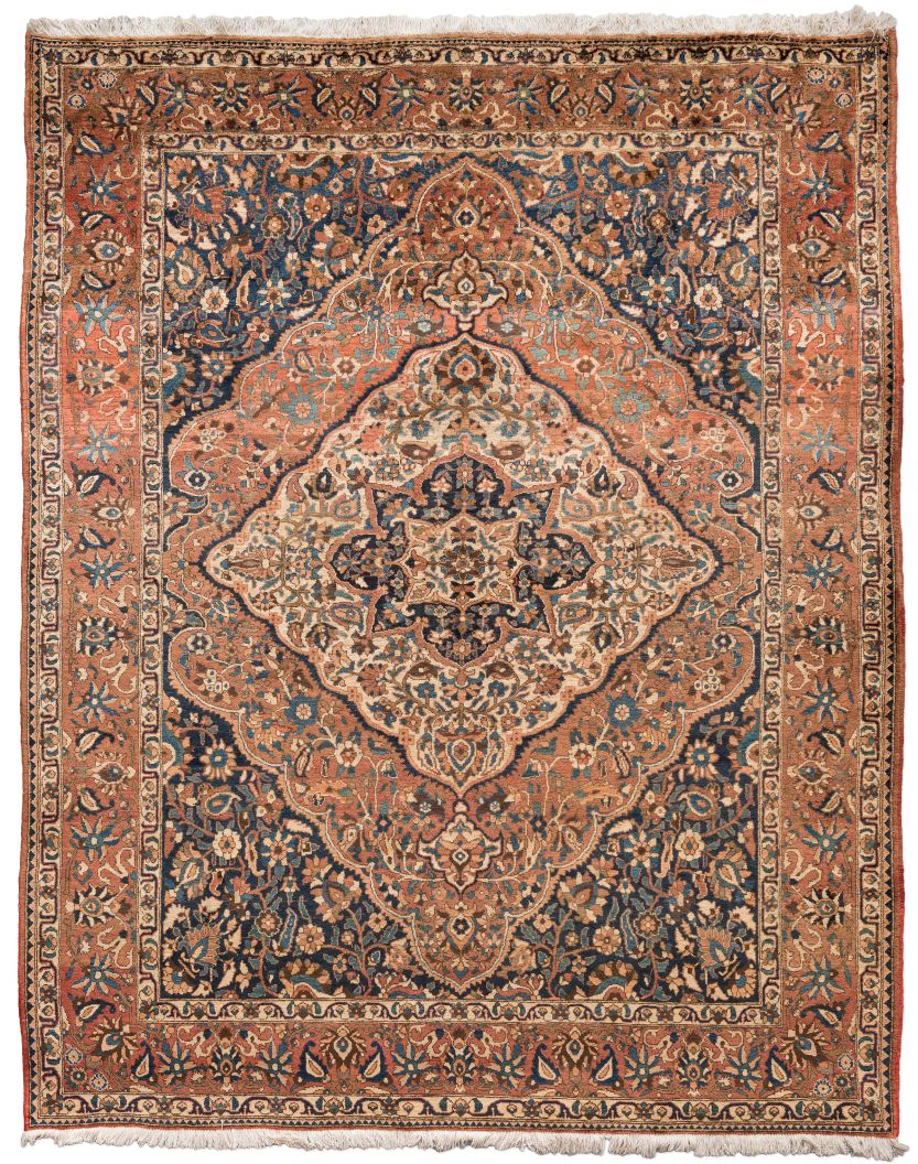 handgeknüpfter Orienteppich Bachtiar aus Persien Maß 341x274 cm