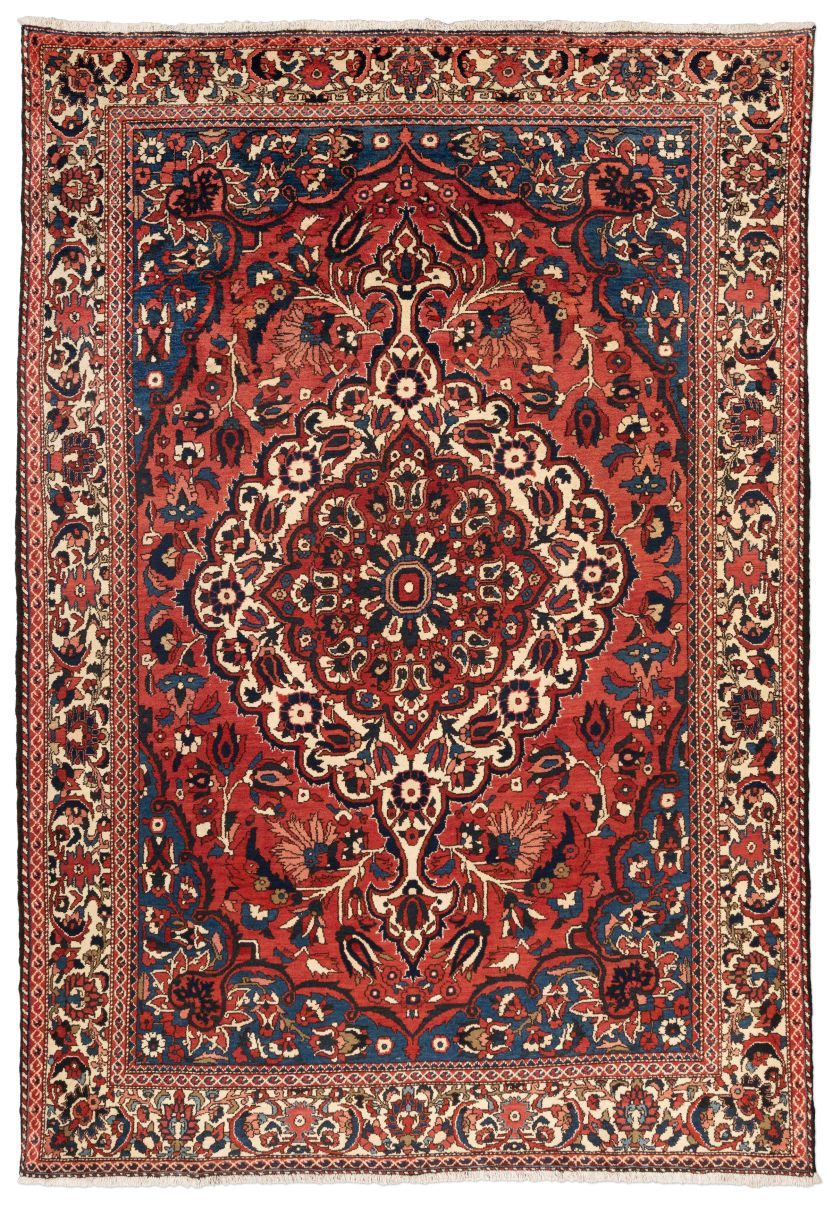 handgeknüpfter Orienteppich Bachtiar aus Persien Maß 344x242 cm