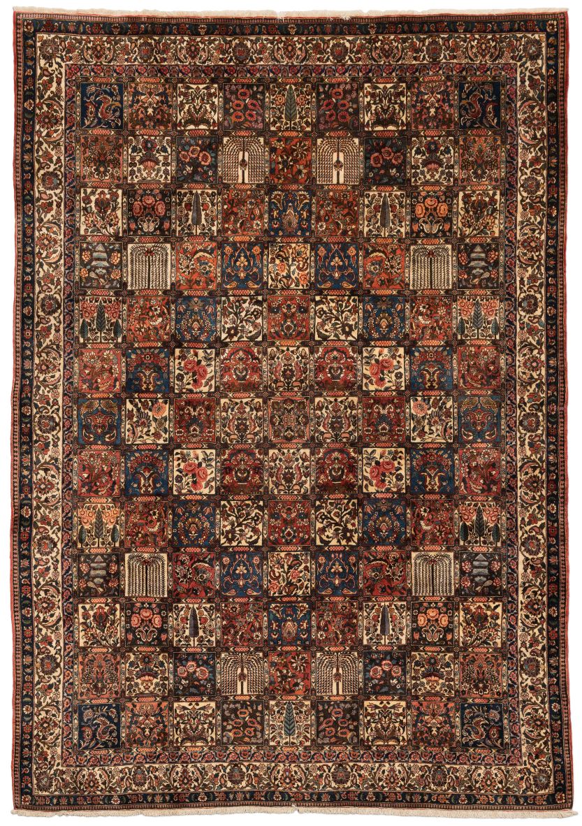 handgeknüpfter Orienteppich Bachtiar aus Persien Maß 360x252 cm