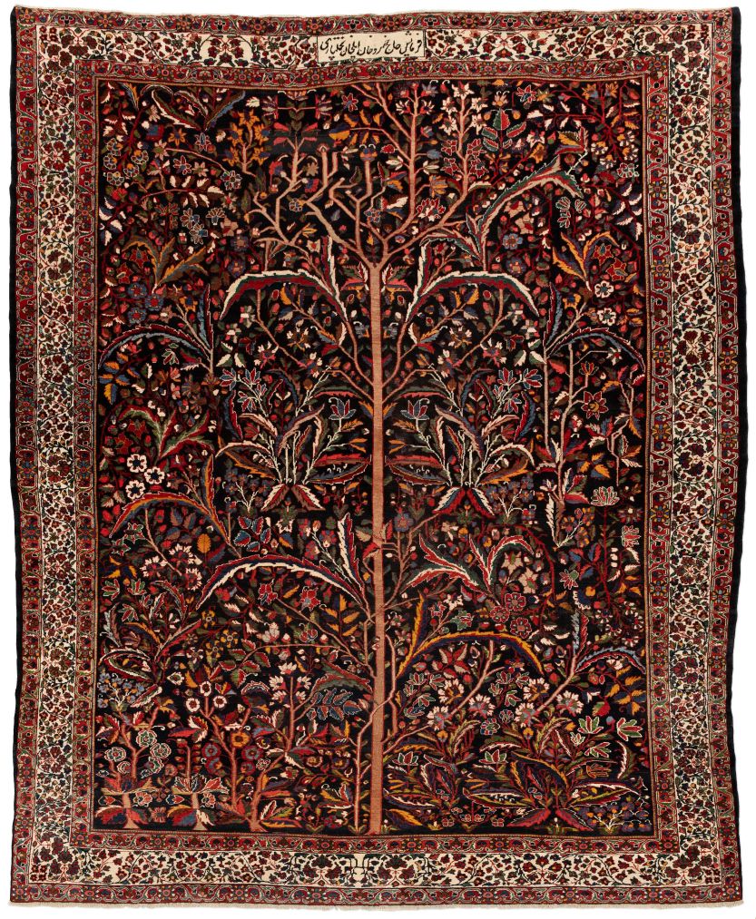 handgeknüpfter Orienteppich Bachtiar aus Persien Maß 444x368 cm