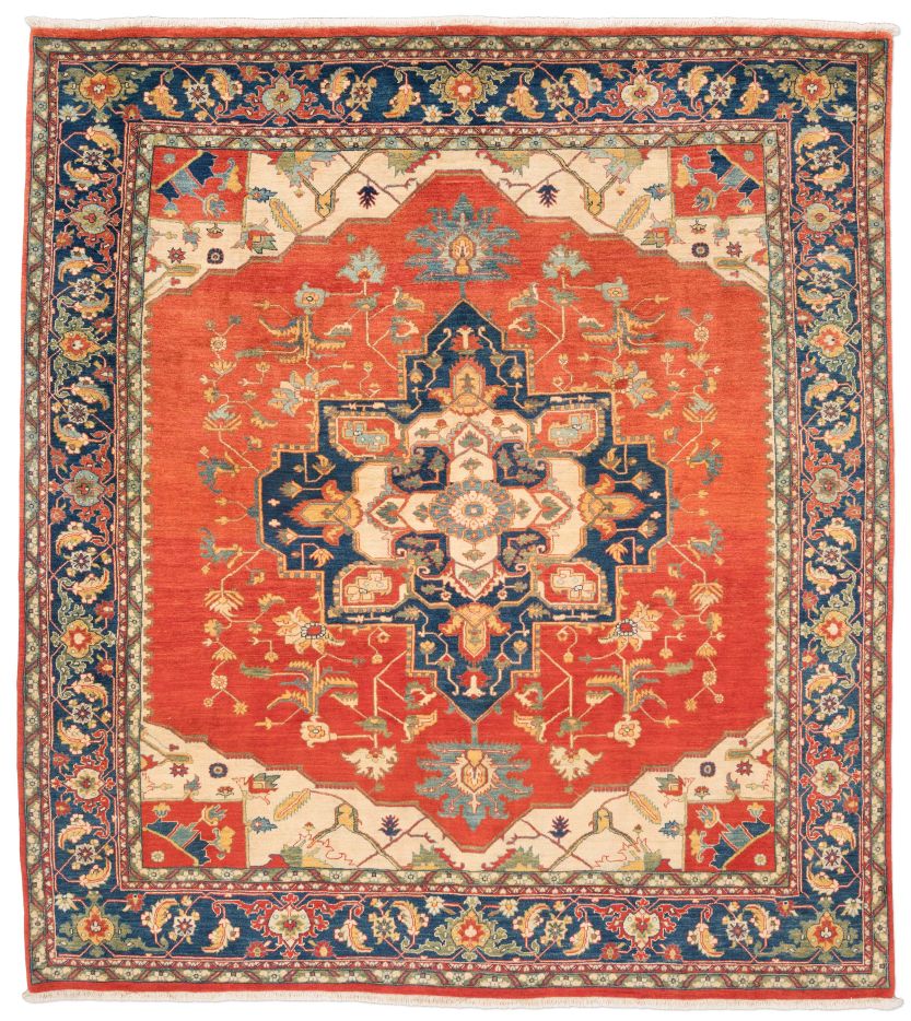 handgeknüpfter Orienteppich Bakhshayesh aus Persien Maß 310x275 cm