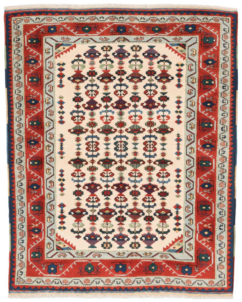 handgeknüpfter Orienteppich Bergamo aus Türkei Maß 176x147 cm