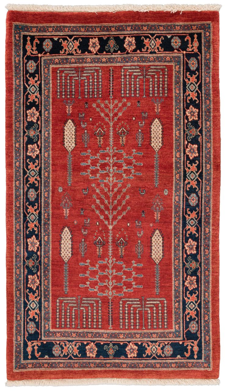 handgeknüpfter Orienteppich Bidjar-Gerus aus Persien Maß 177x102 cm