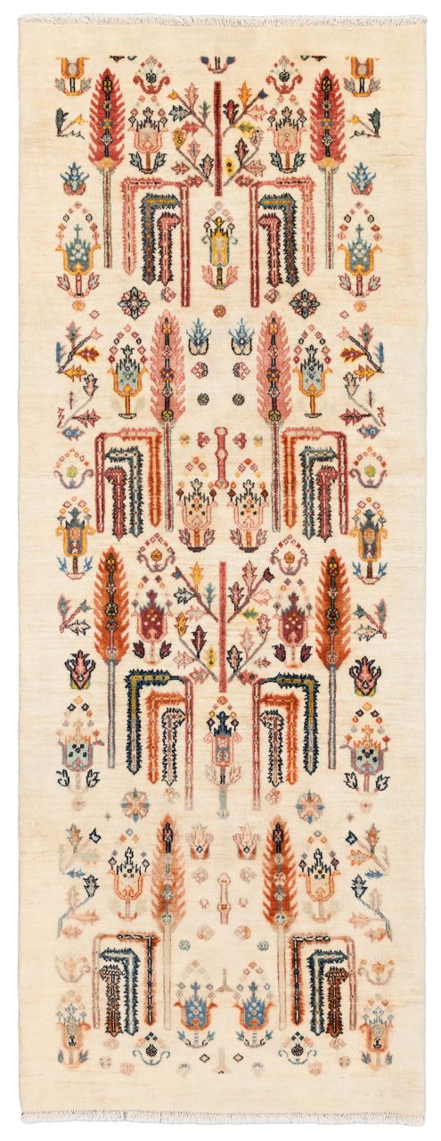 handgeknüpfter Orienteppich Bidjar-Gerus aus Persien Maß 214x80 cm