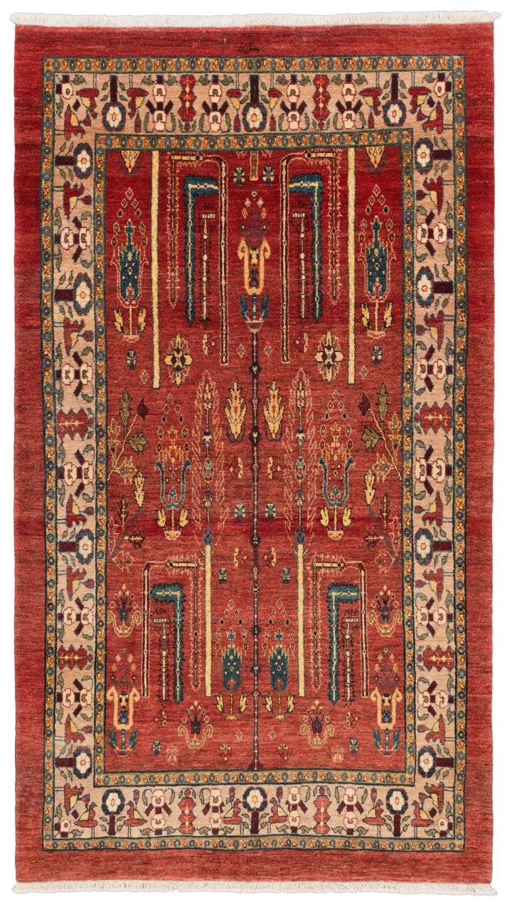 handgeknüpfter Orienteppich Bidjar-Gerus aus Persien Maß 224x126 cm