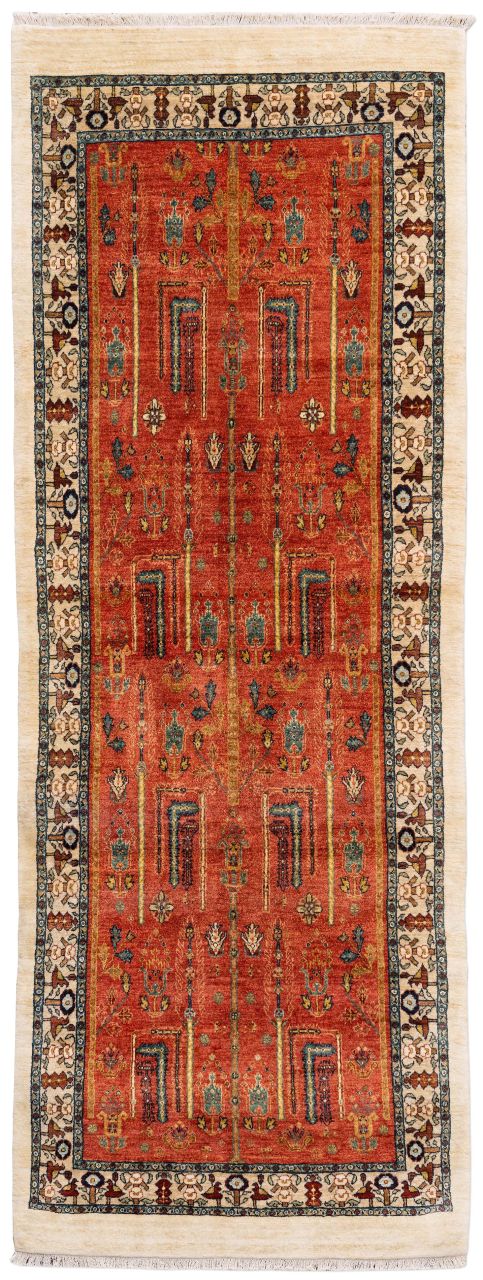 handgeknüpfter Orienteppich Bidjar-Gerus aus Persien Maß 260x95 cm