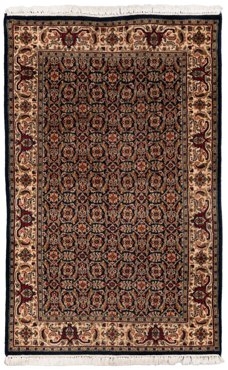 handgeknüpfter Orienteppich Bidjar aus Indien Maß 180x116 cm