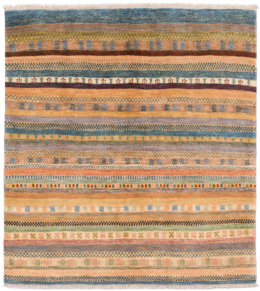 handgeknüpfter Orienteppich Bidjar-Novum aus Persien Maß 142x130 cm