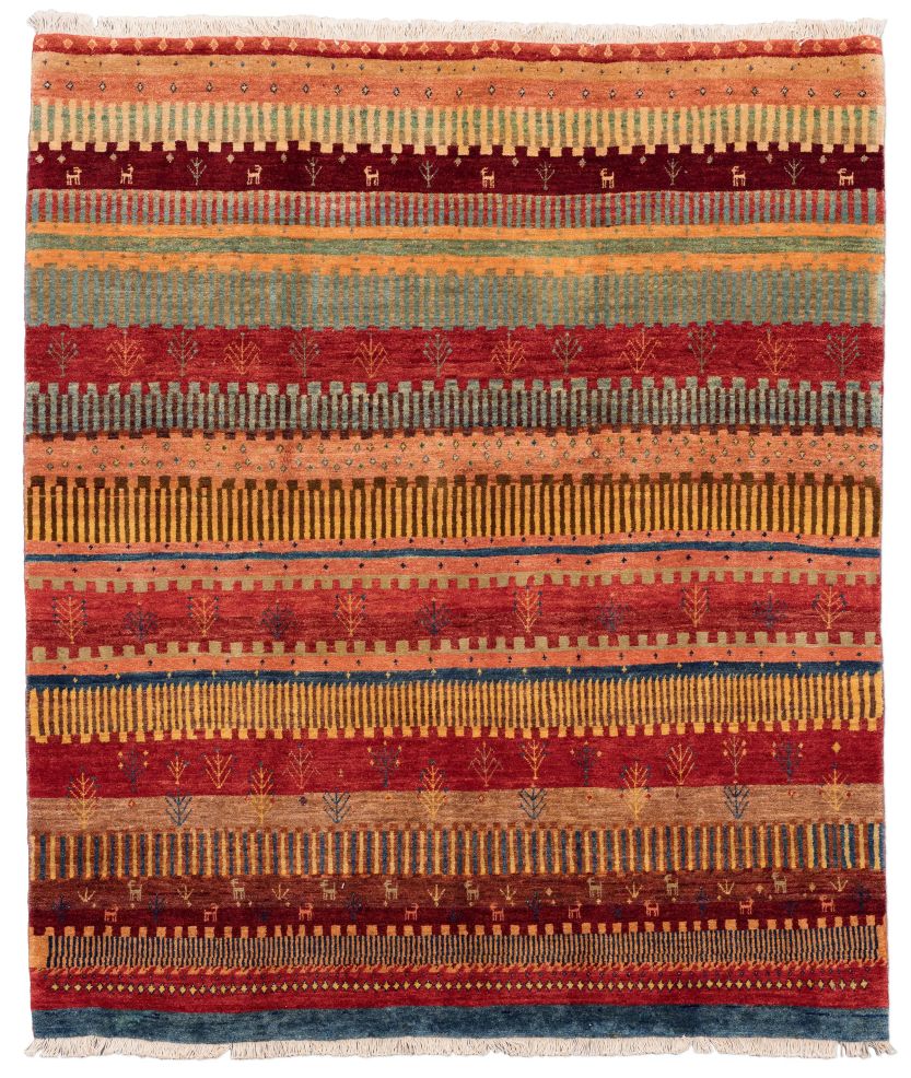handgeknüpfter Orienteppich Bidjar-Novum aus Persien Maß 161x138 cm