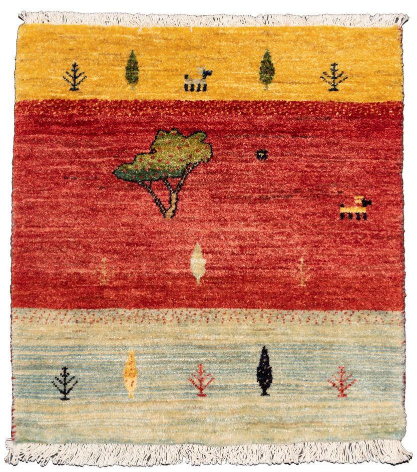 handgeknüpfter Orienteppich Bidjar-Novum aus Persien Maß 56x51 cm