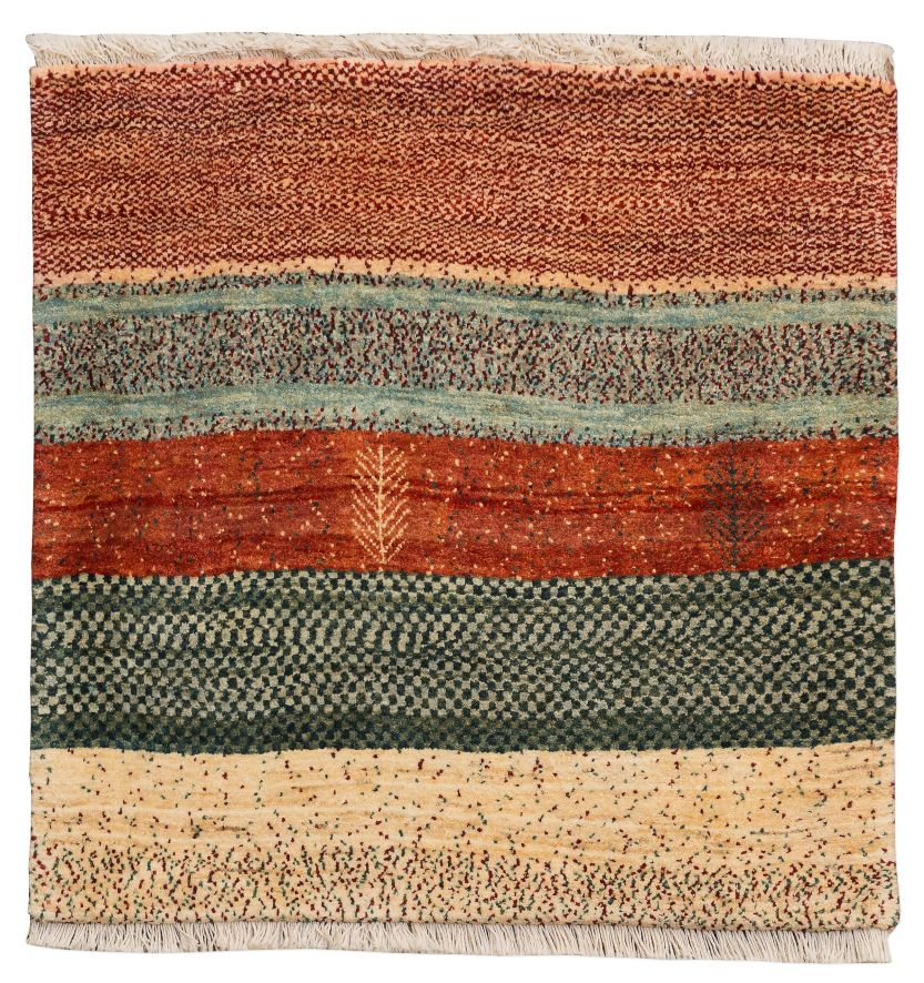 handgeknüpfter Orienteppich Bidjar-Novum aus Persien Maß 70x70 cm