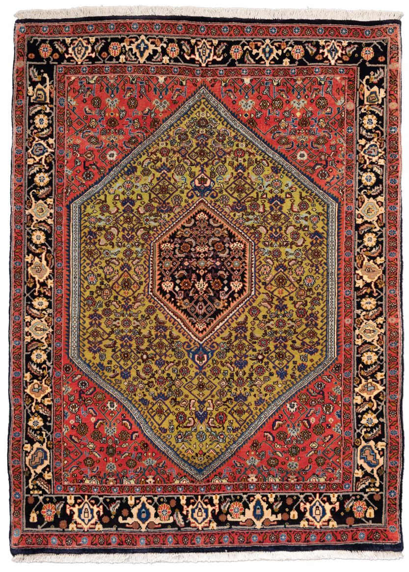 handgeknüpfter Orienteppich Bidjar aus Persien Maß 152x110 cm