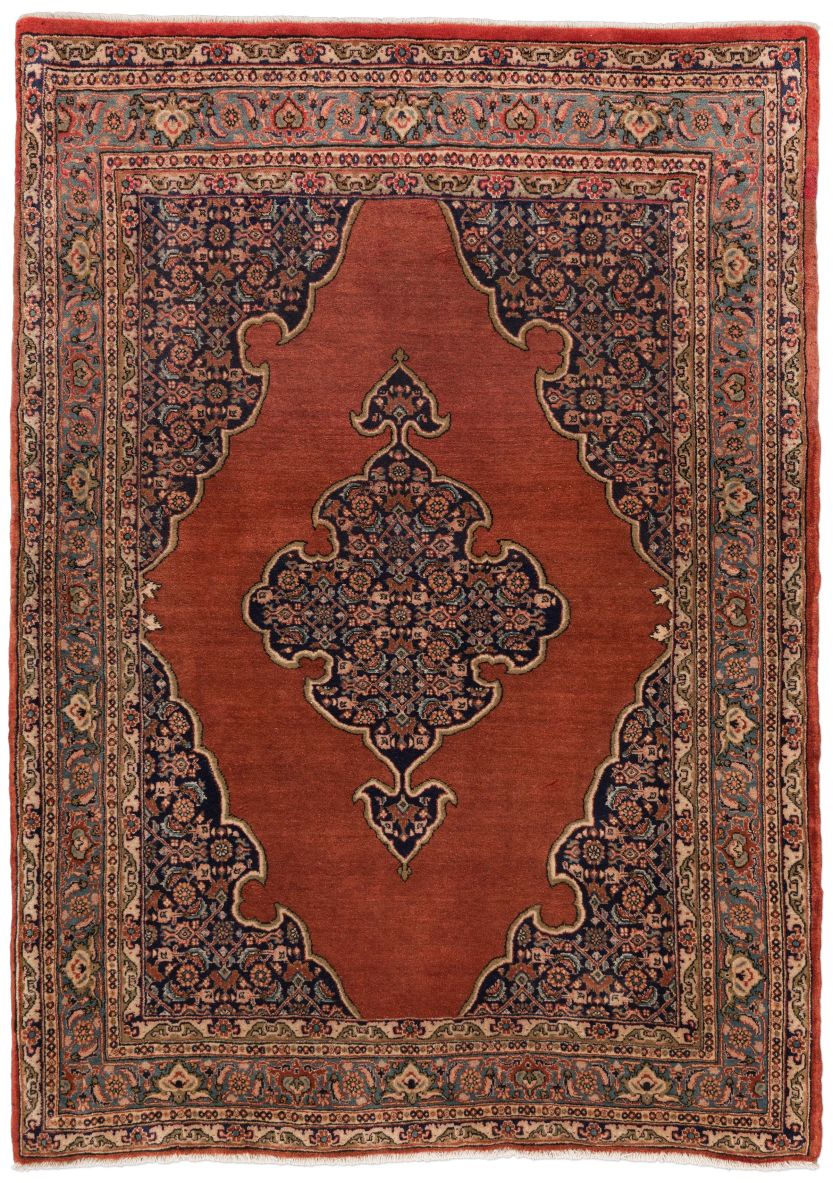 handgeknüpfter Orienteppich Bidjar aus Persien Maß 161x116 cm