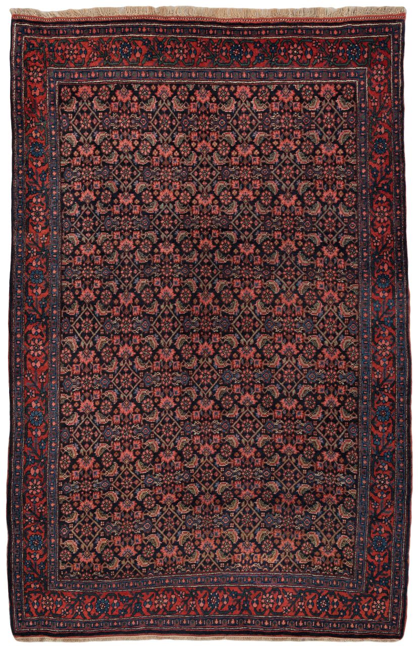 handgeknüpfter Orienteppich Bidjar aus Persien Maß 218x140 cm