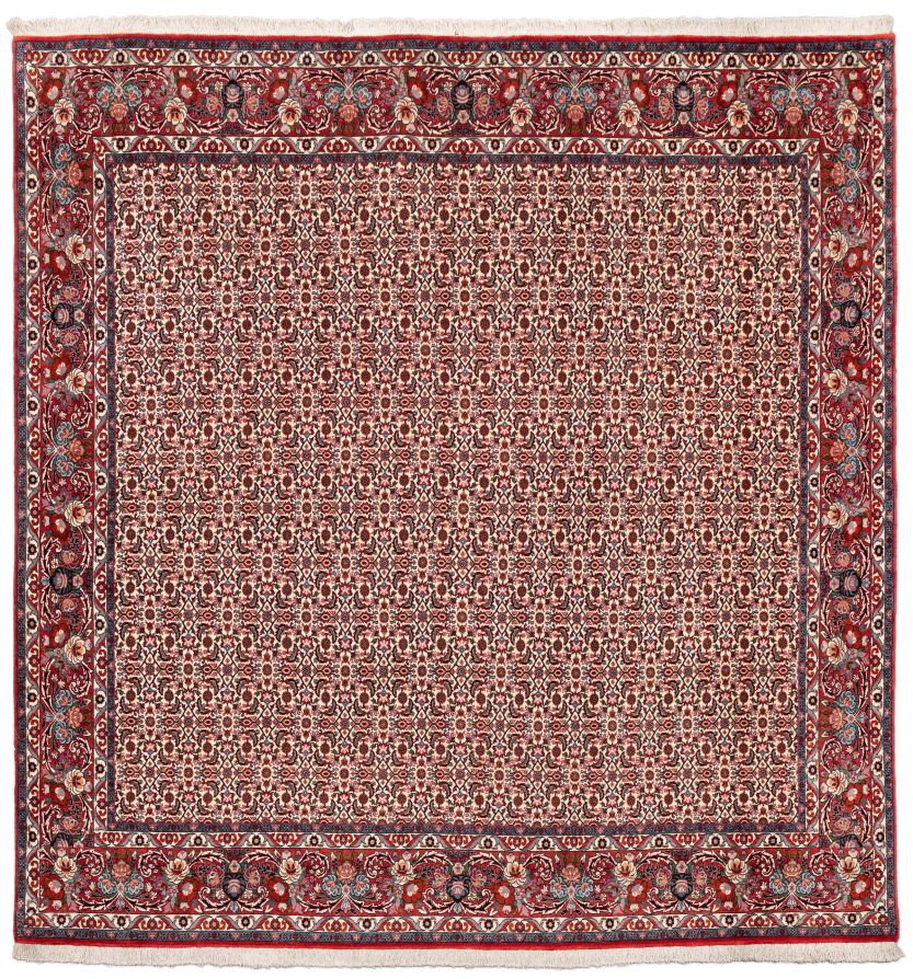 handgeknüpfter Orienteppich Bidjar aus Persien Maß 253x246 cm