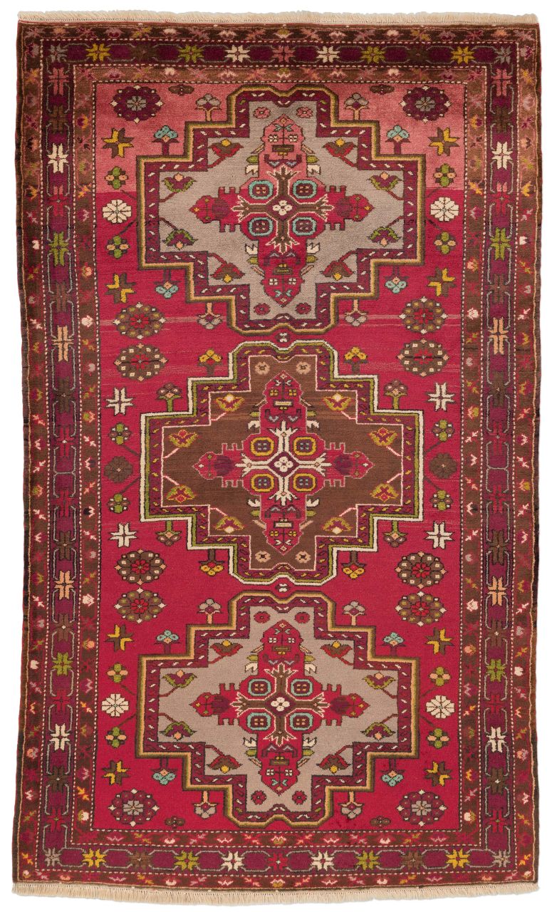 handgeknüpfter Orienteppich Derbent aus Azerbaidjan Maß 223x132 cm
