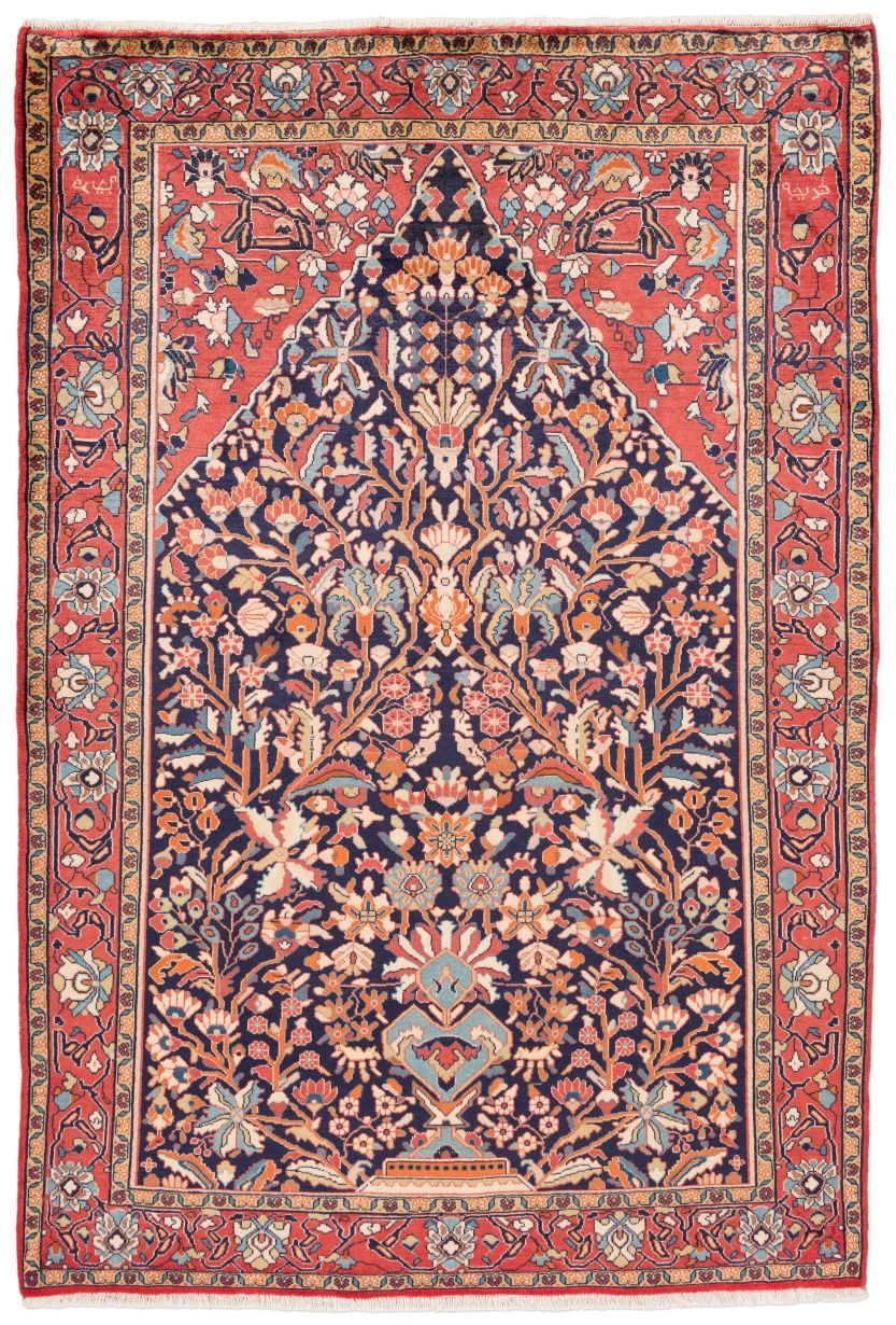 handgeknüpfter Orienteppich Djosan aus Persien Maß 203x136 cm