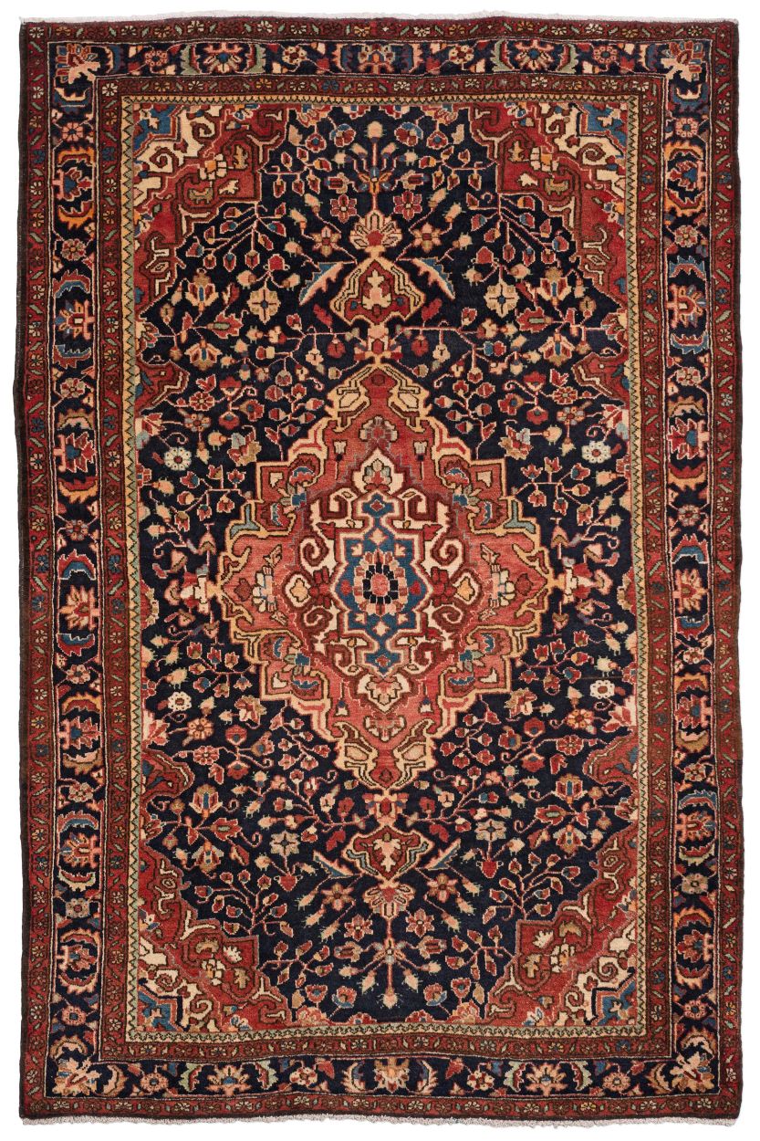 handgeknüpfter Orienteppich Djosan aus Persien Maß 205x135 cm