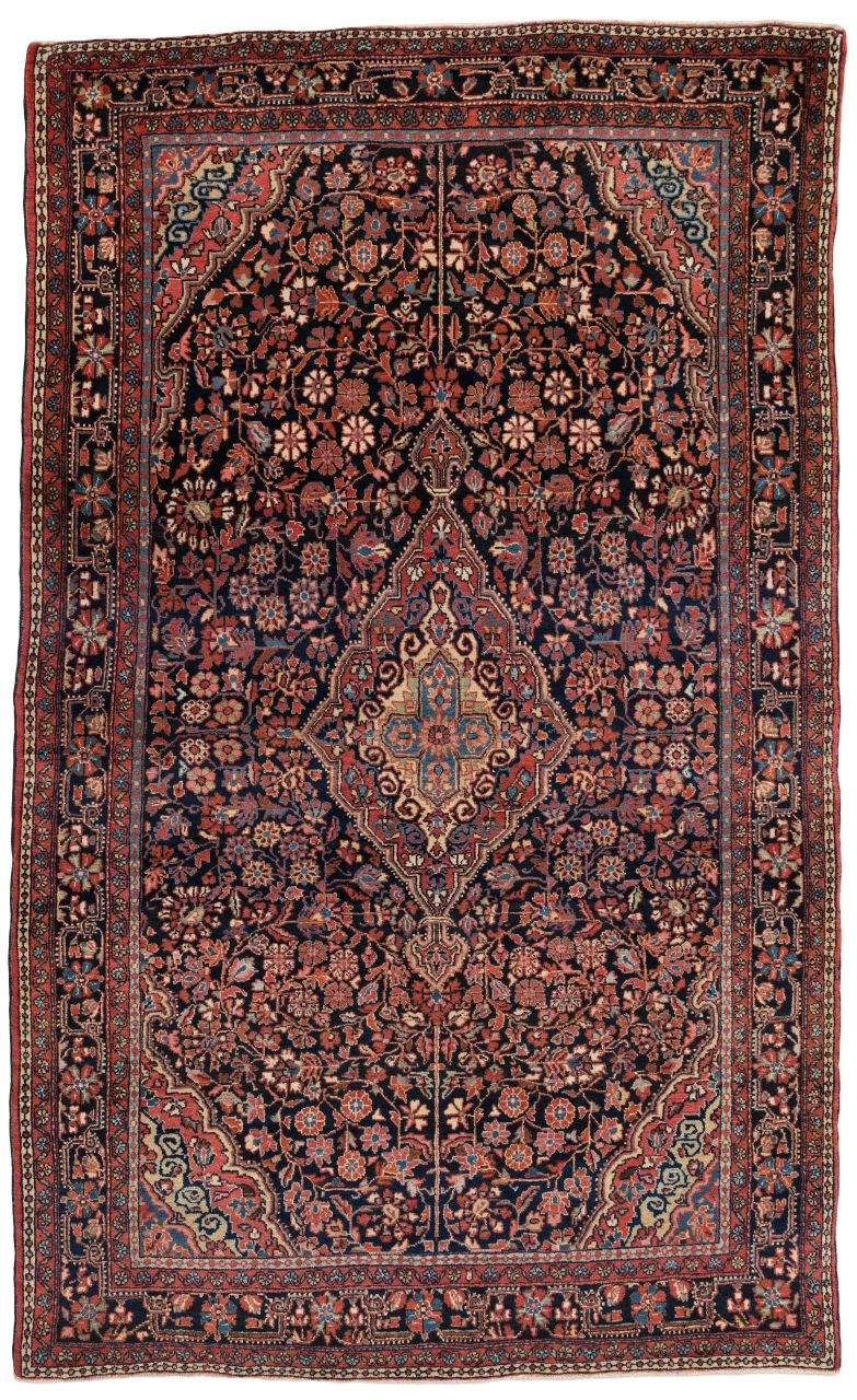 handgeknüpfter Orienteppich Djosan aus Persien Maß 211x130 cm