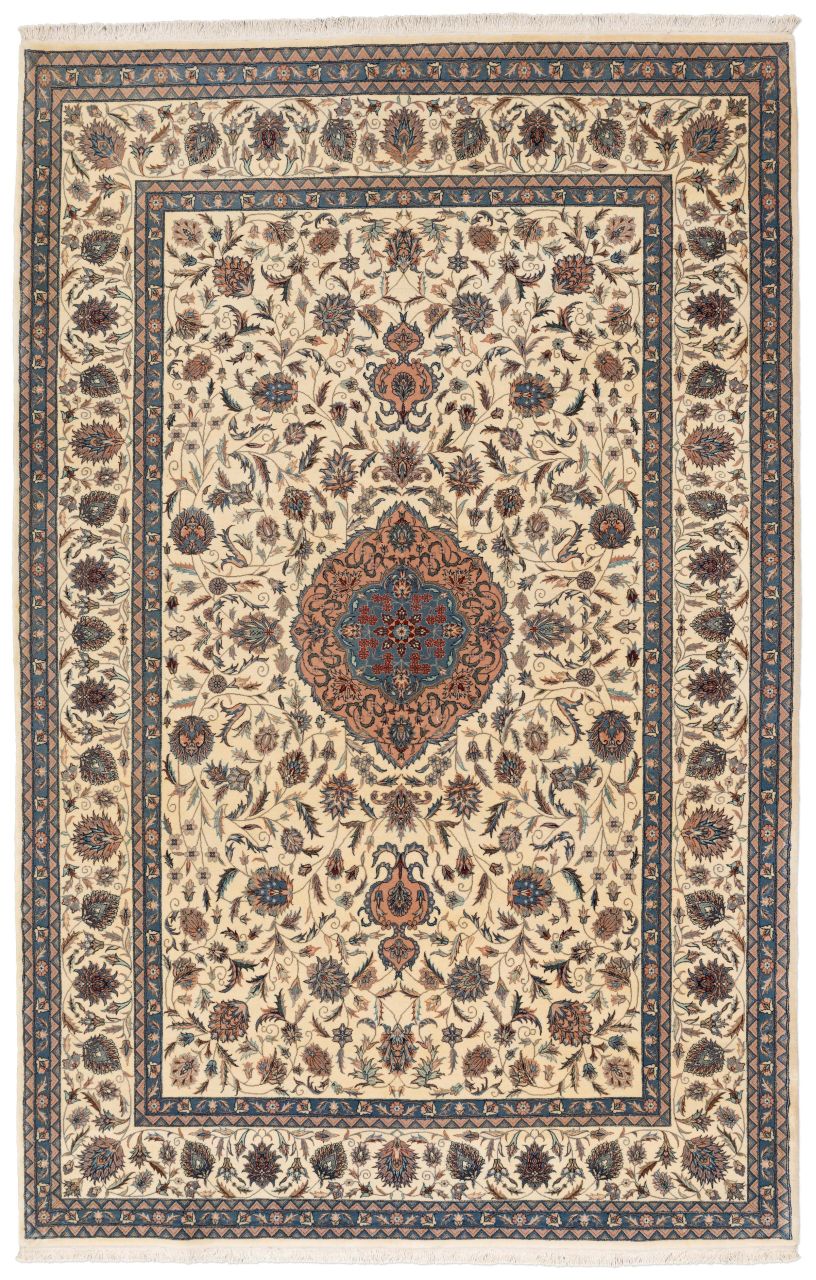 handgeknüpfter Orienteppich Essfahan aus China Maß 289x189 cm