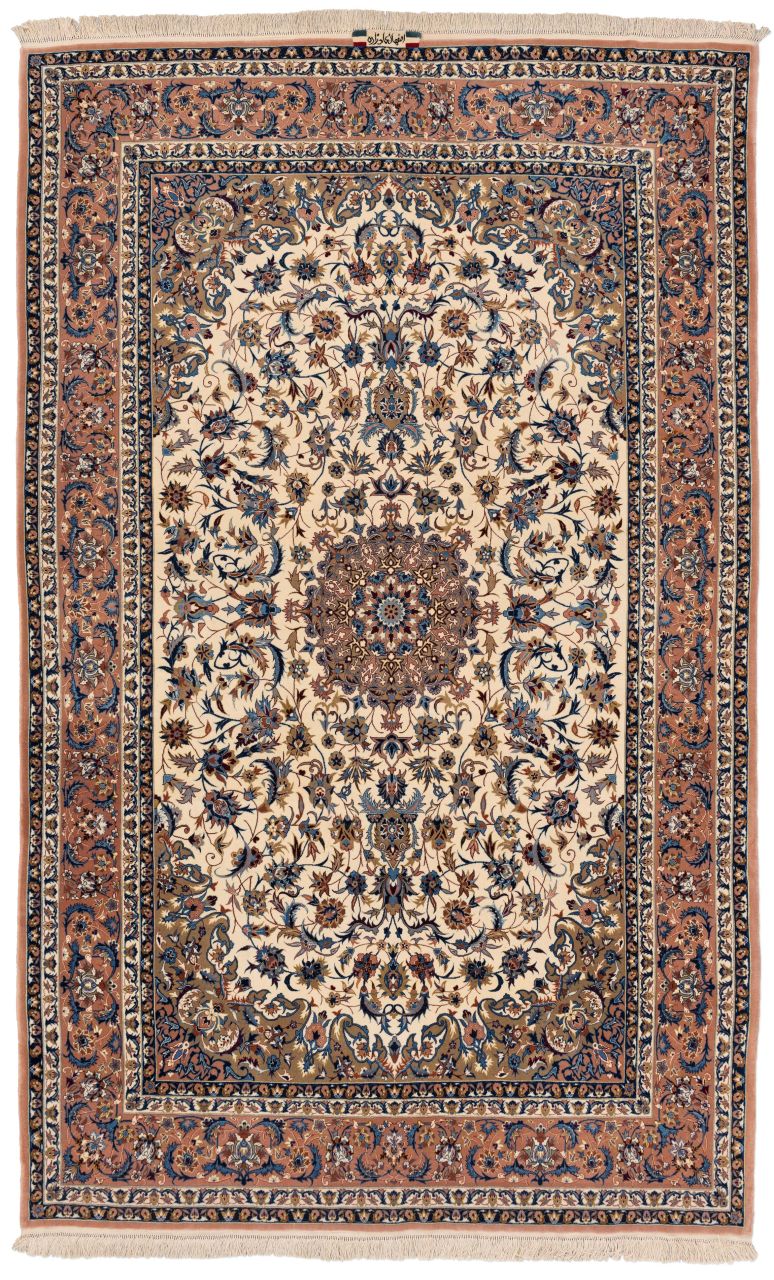handgeknüpfter Orienteppich Essfahan aus China Maß 313x198 cm
