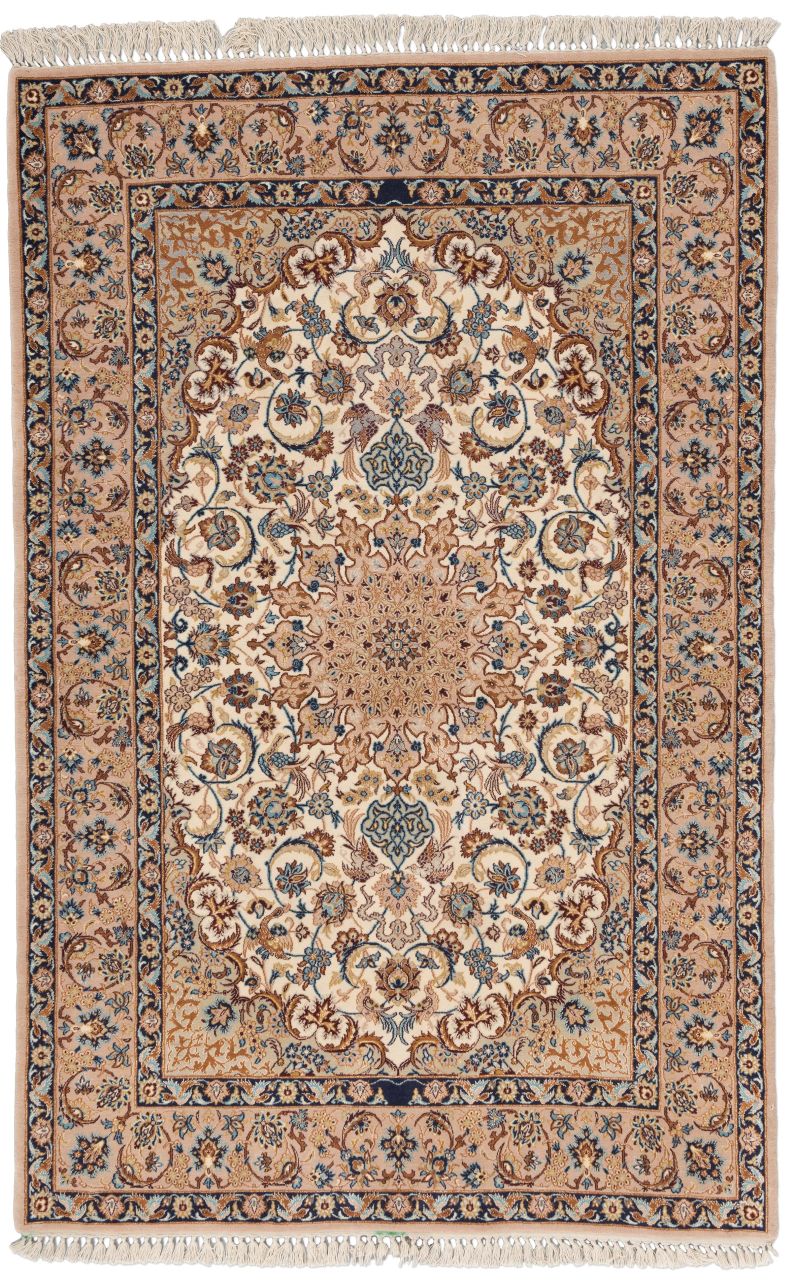 handgeknüpfter Orienteppich Essfahan aus Persien Maß 163x108 cm