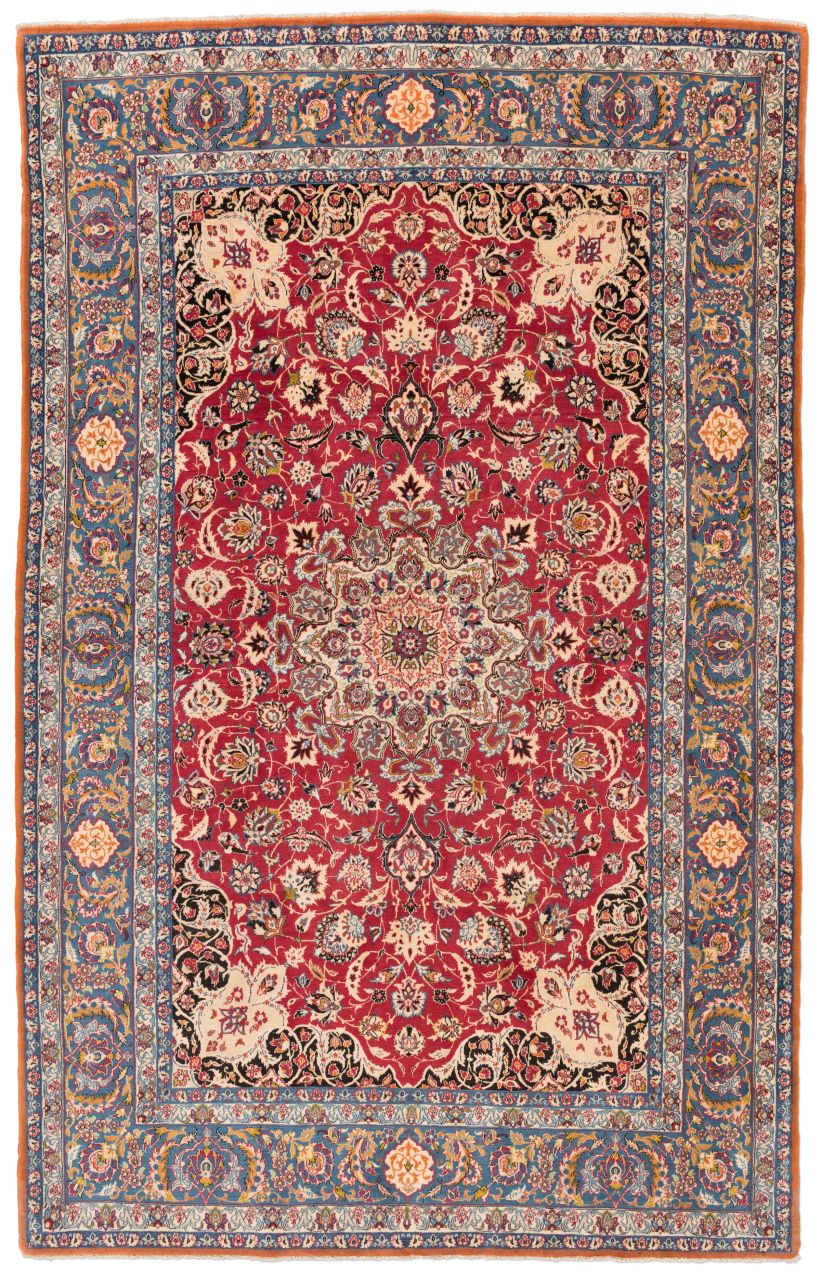 handgeknüpfter Orienteppich Essfahan aus Persien Maß 232x148 cm