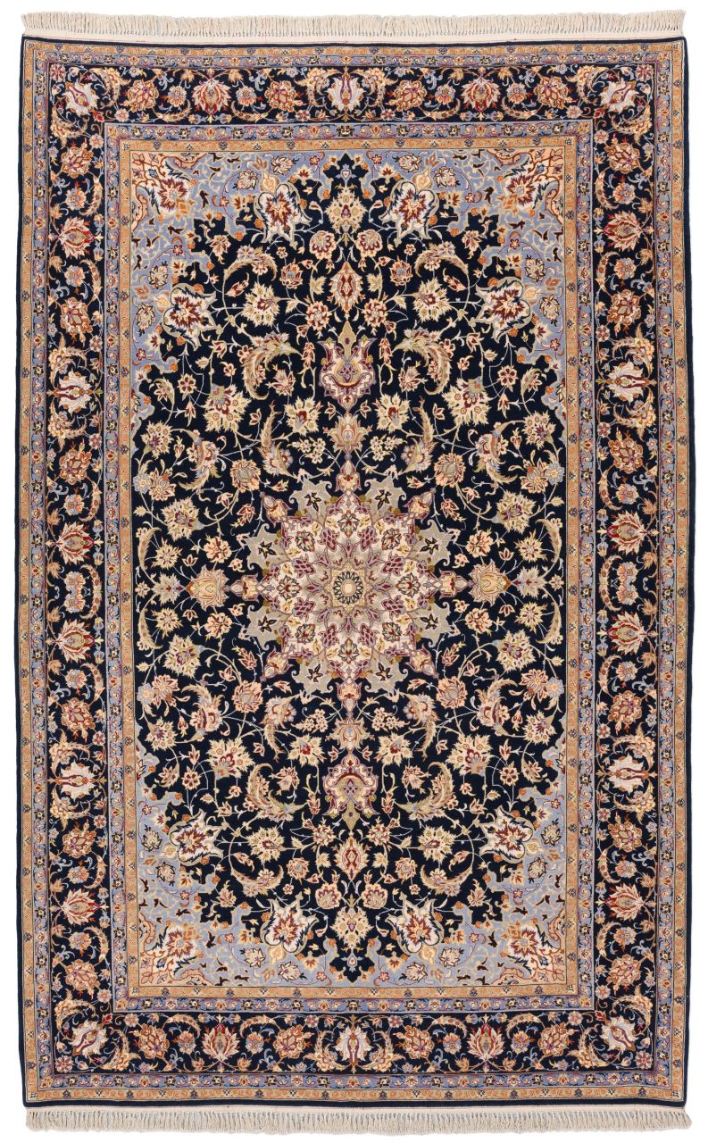 handgeknüpfter Orienteppich Essfahan aus Persien Maß 245x159 cm