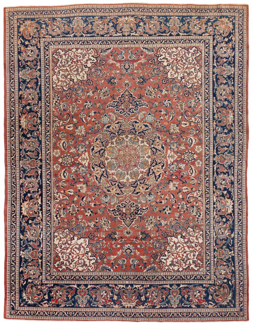 handgeknüpfter Orienteppich Essfahan aus Persien Maß 330x250 cm