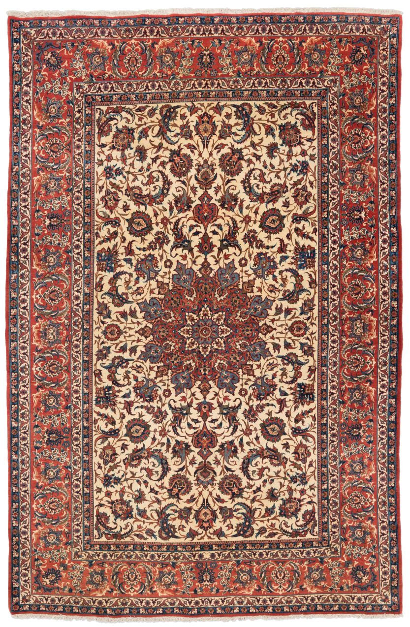 handgeknüpfter Orienteppich Essfahan aus Persien Maß 356x231 cm