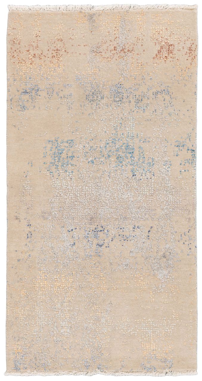 handgeknüpfter Orienteppich Eterno aus Indien Maß 144x76 cm