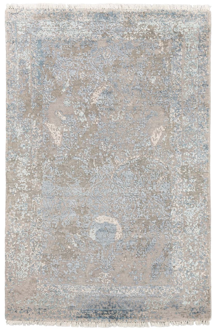 handgeknüpfter Orienteppich Eterno aus Indien Maß 148x100 cm