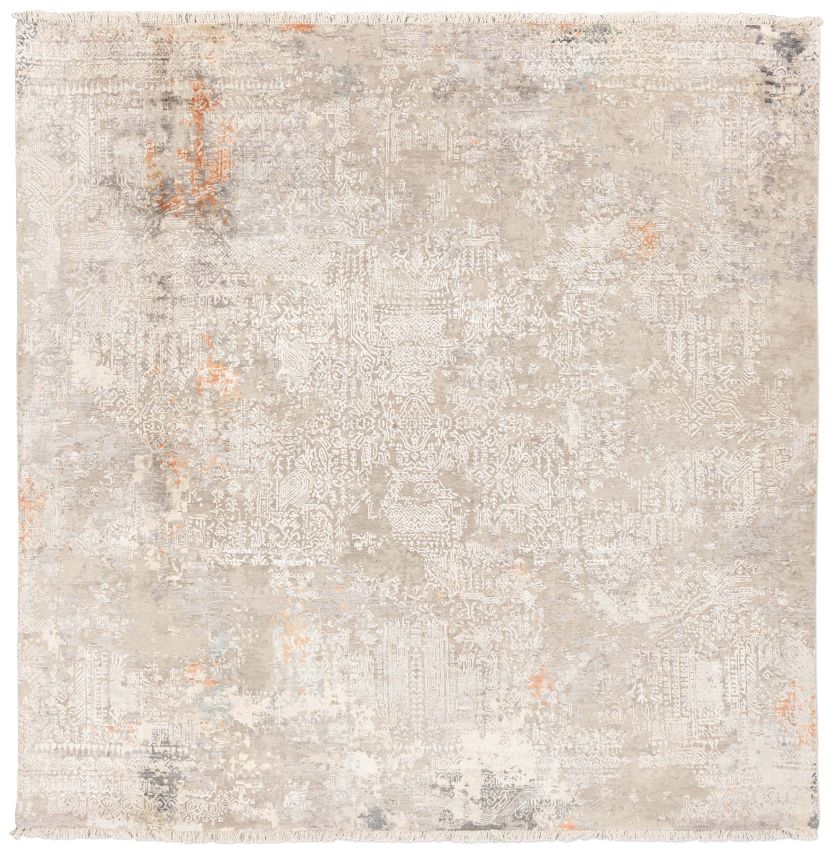 handgeknüpfter Orienteppich Eterno aus Indien Maß 244x241 cm