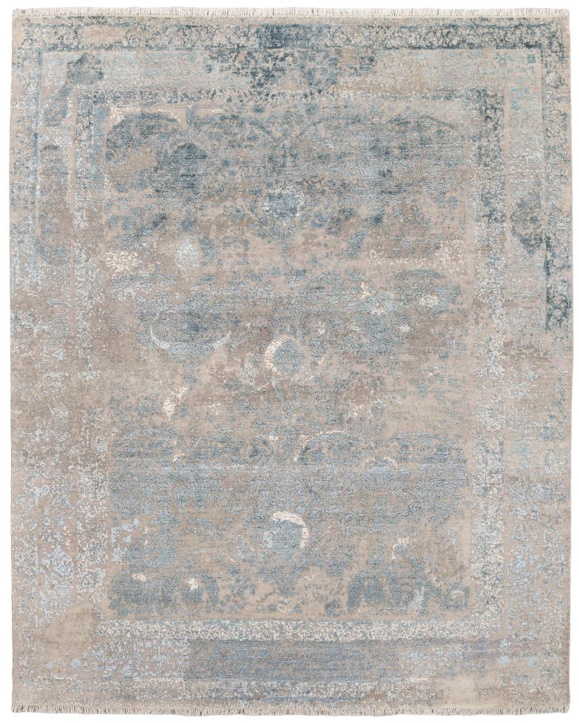 handgeknüpfter Orienteppich Eterno aus Indien Maß 302x246 cm