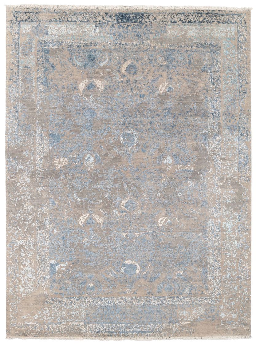 handgeknüpfter Orienteppich Eterno aus Indien Maß 360x272 cm