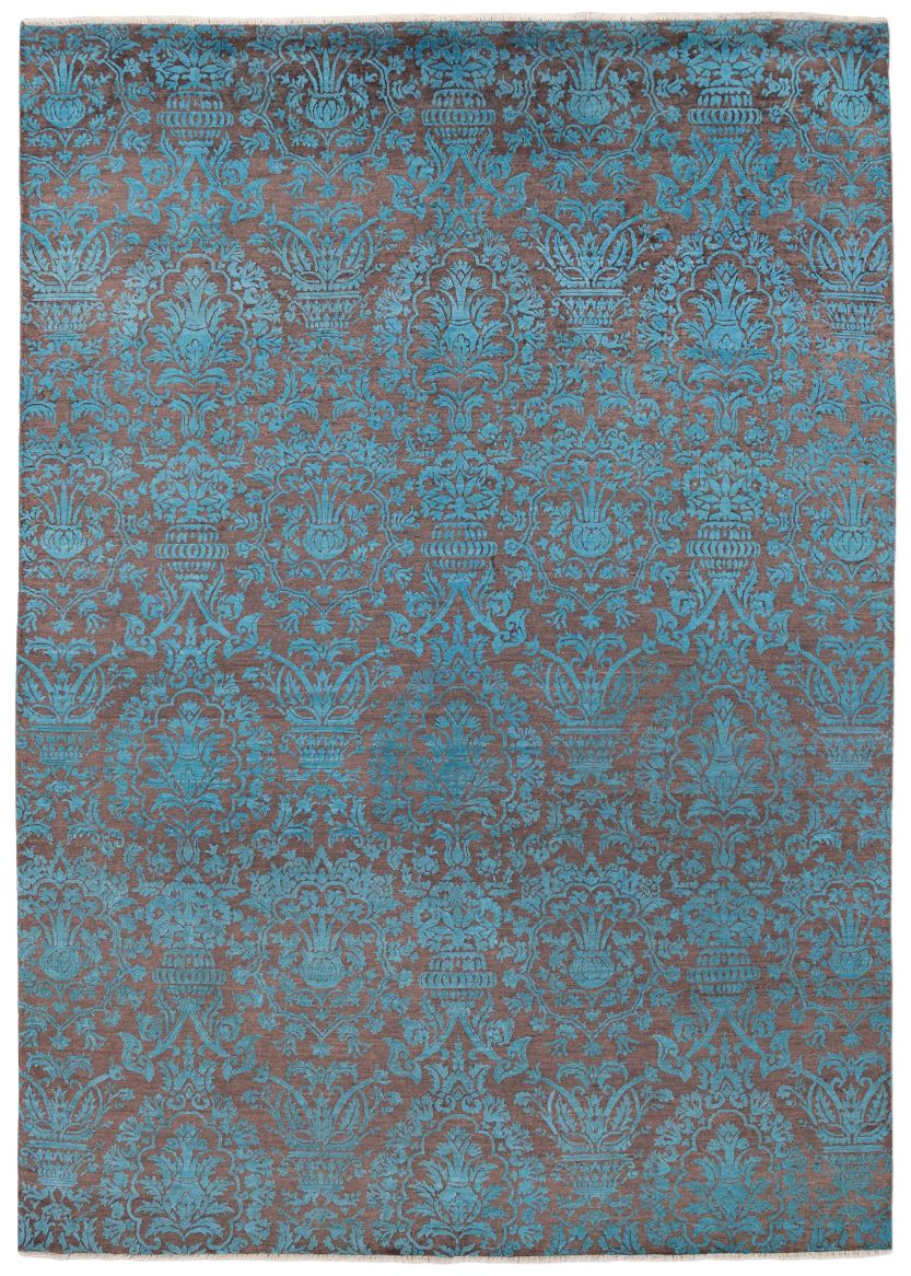 handgeknüpfter Orienteppich Eterno aus Indien Maß 376x266 cm